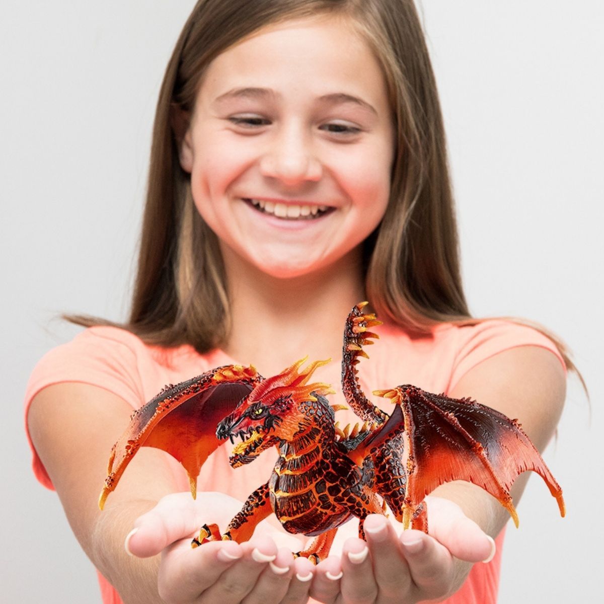 Schleich Eldrador Drago di Lava 70138 Statuina Fuoco