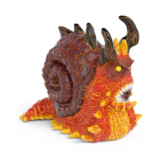 Schleich Eldrador Lava Snail action figure mostro lava