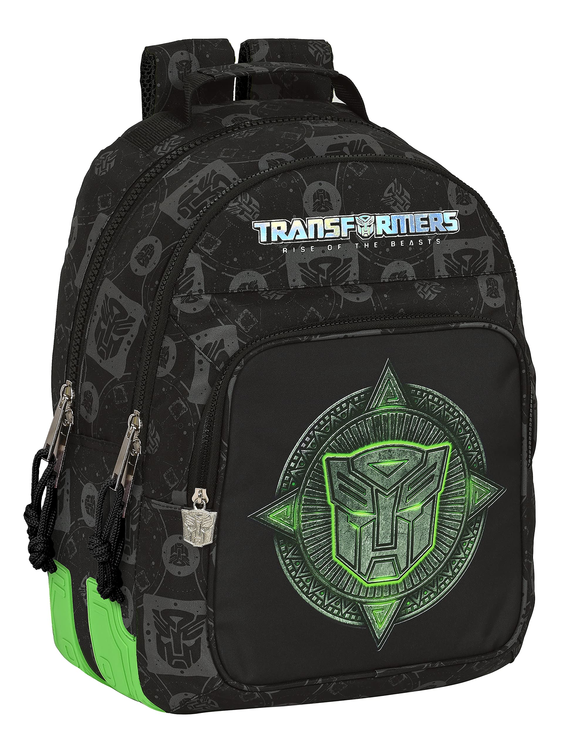 Transformers zaino scuola 32x15x42 cm nero Safta