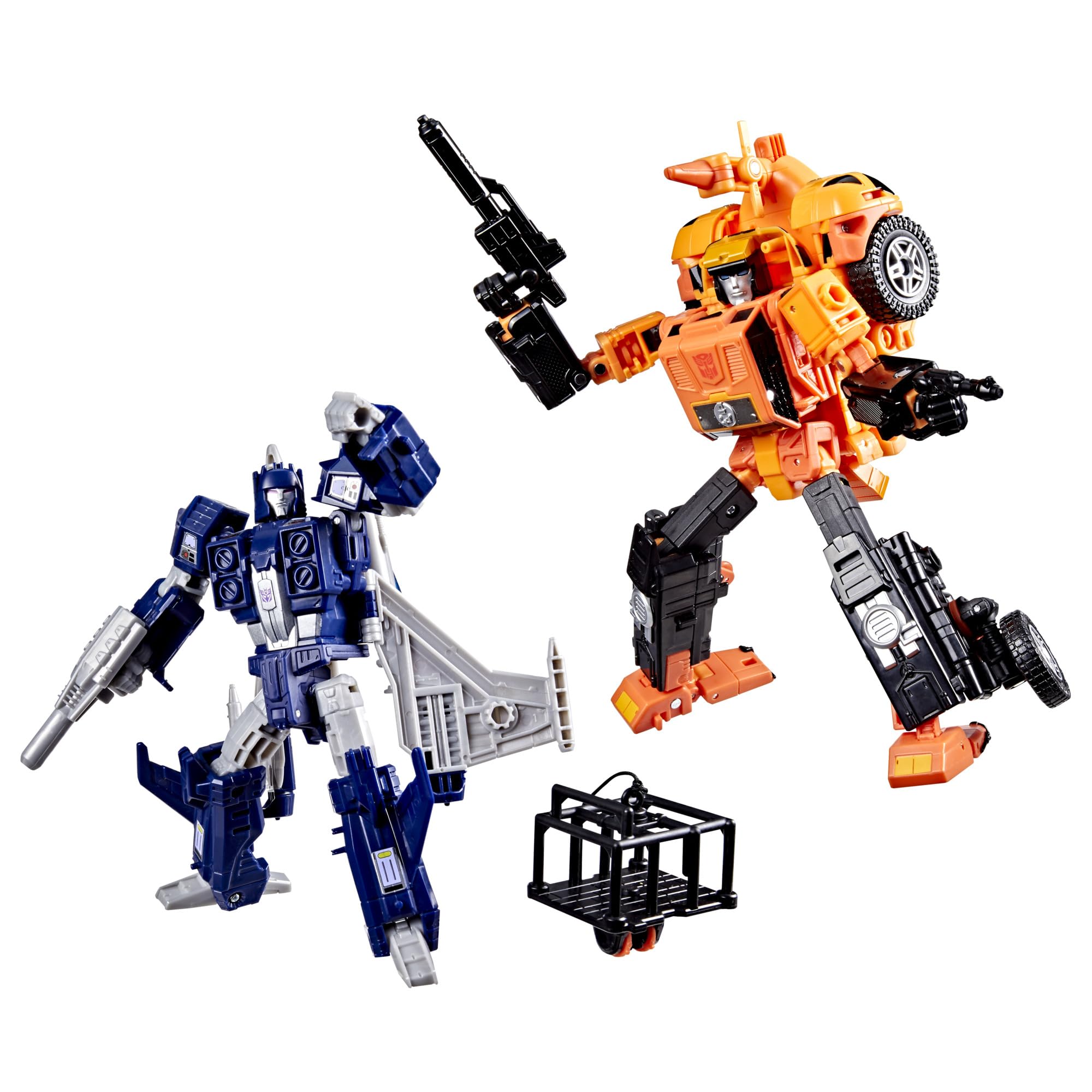 Transformers Age of Primes Sandstorm Slugslinger action figure 2 pack