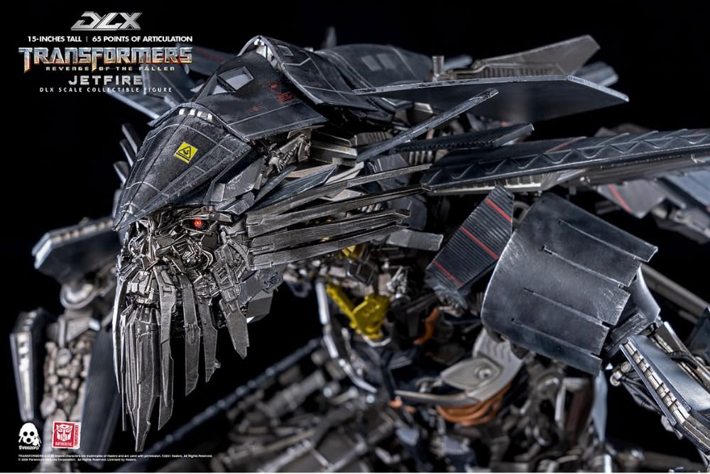 Transformers DLX Jetfire action figure 38 cm con LED