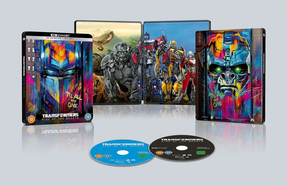 Transformers Rise of the Beasts 4K Steelbook UHD + Blu-ray