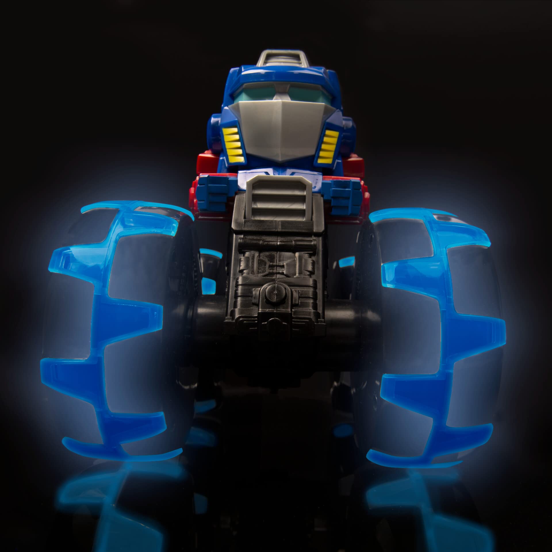 Transformers Optimus Prime Monster Treads monster truck luminoso 9 pollici