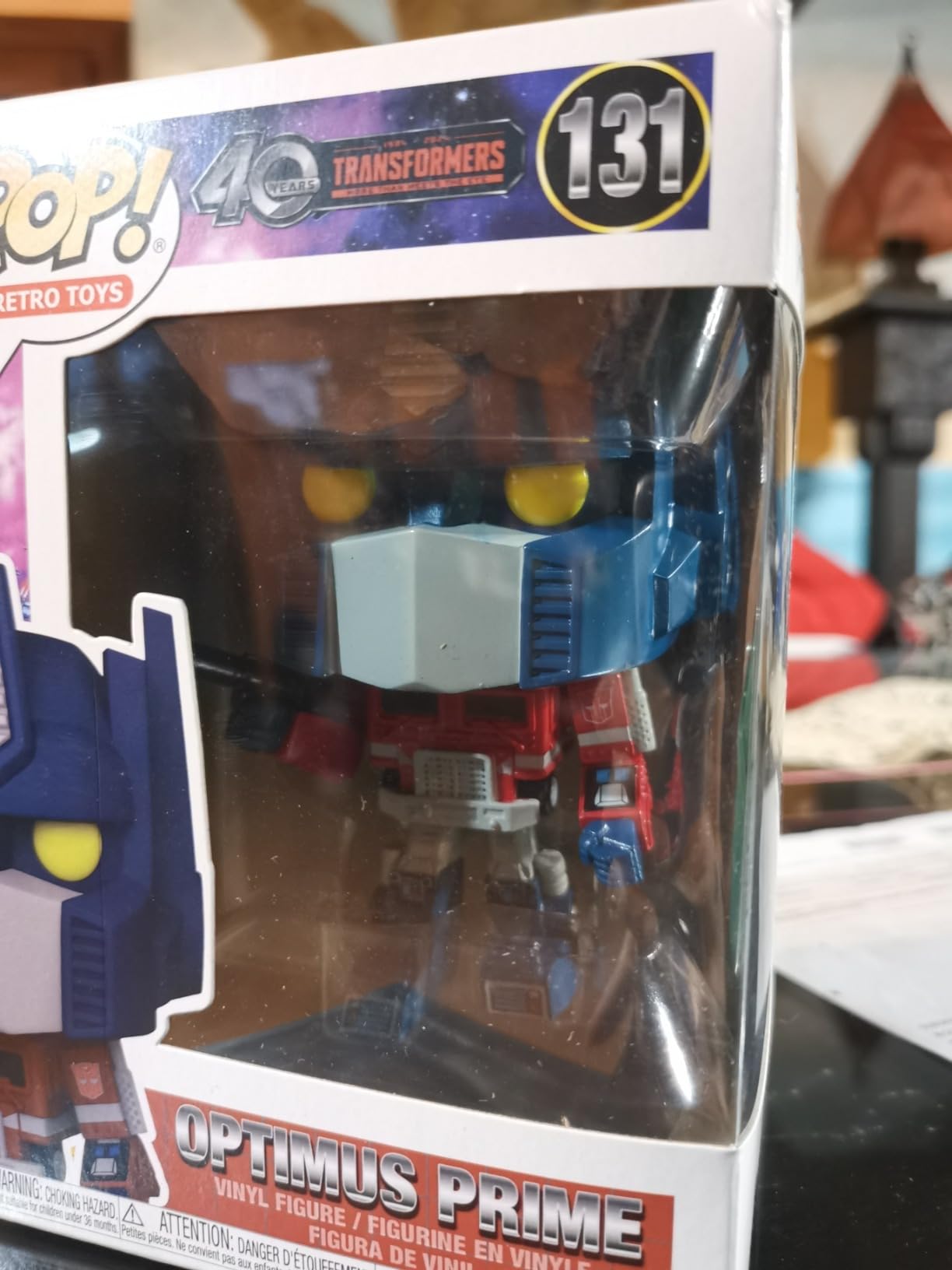 Funko Pop Retro Transformers G1 Optimus Prime figura vinile 9,5 cm