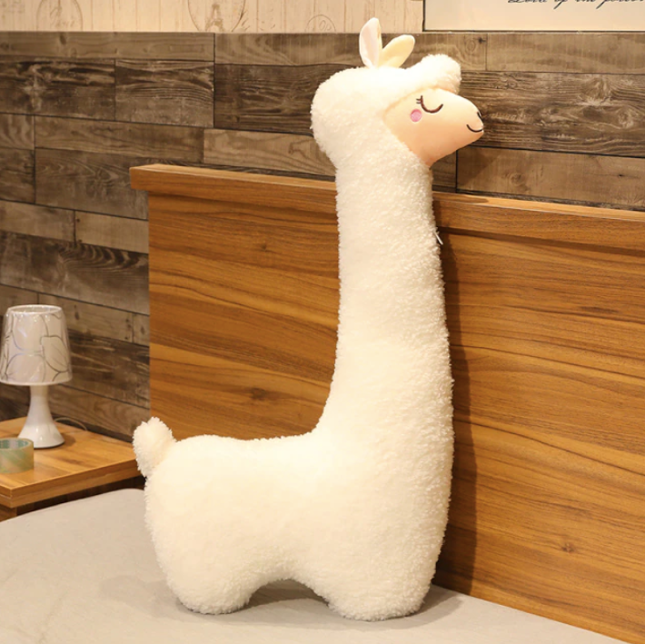 ToyalFriends More Animals alpaca peluche 100cm bianco morbido