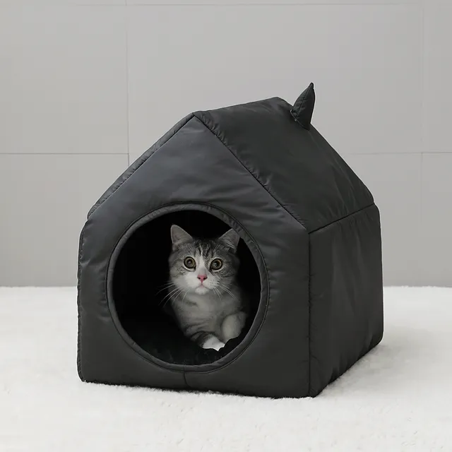ToyalFriends Pet Beds Cuccia Gatto Nera Taglia S