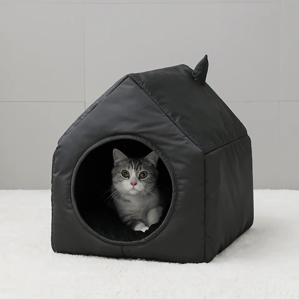 ToyalFriends Pet Beds Cuccia Gatto Nera Taglia S