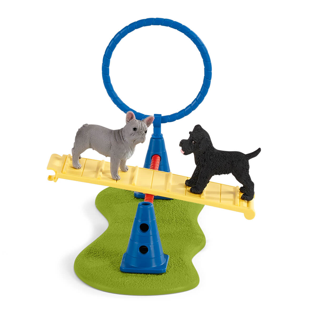 Schleich FARM WORLD Addestramento Agility Cucciolo cani 42536
