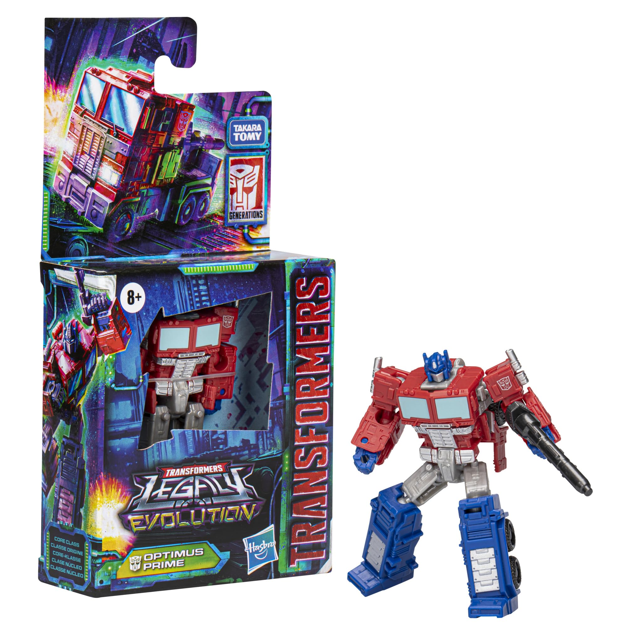 Transformers Legacy Evolution Optimus Prime action figure 8,5 cm