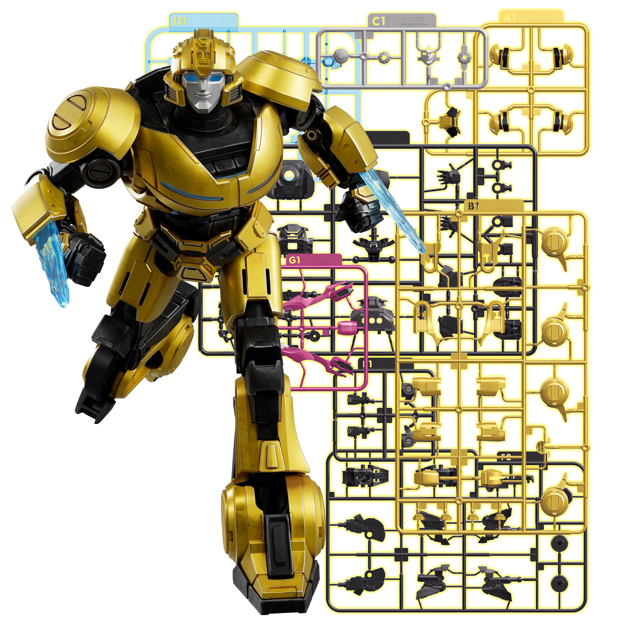 Transformers One Bumblebee Classic Class 15 model kit 11,8 cm LED