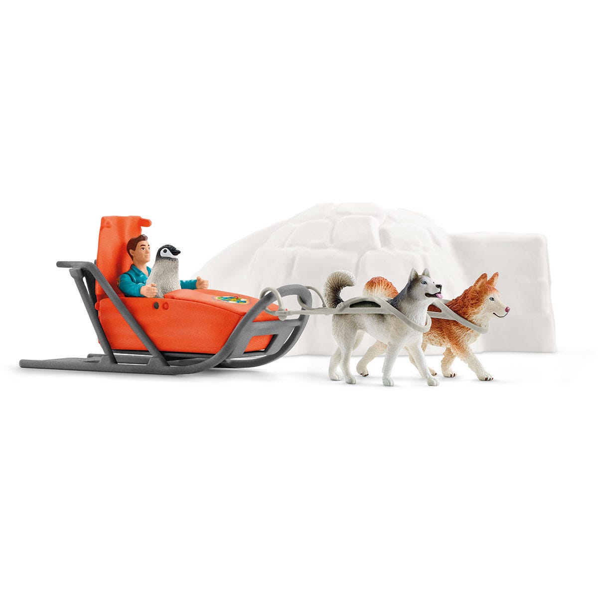 Schleich Wild Life Spedizione Antartide 42558 playset ghiaccio