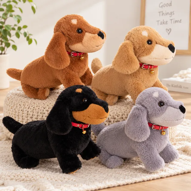 ToyalFriends Dachshund peluche bassotto 30cm marrone