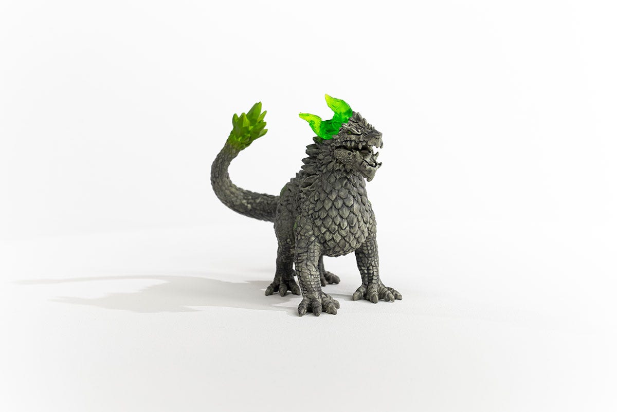 Schleich Eldrador Drago di pietra 70149 action figure drago