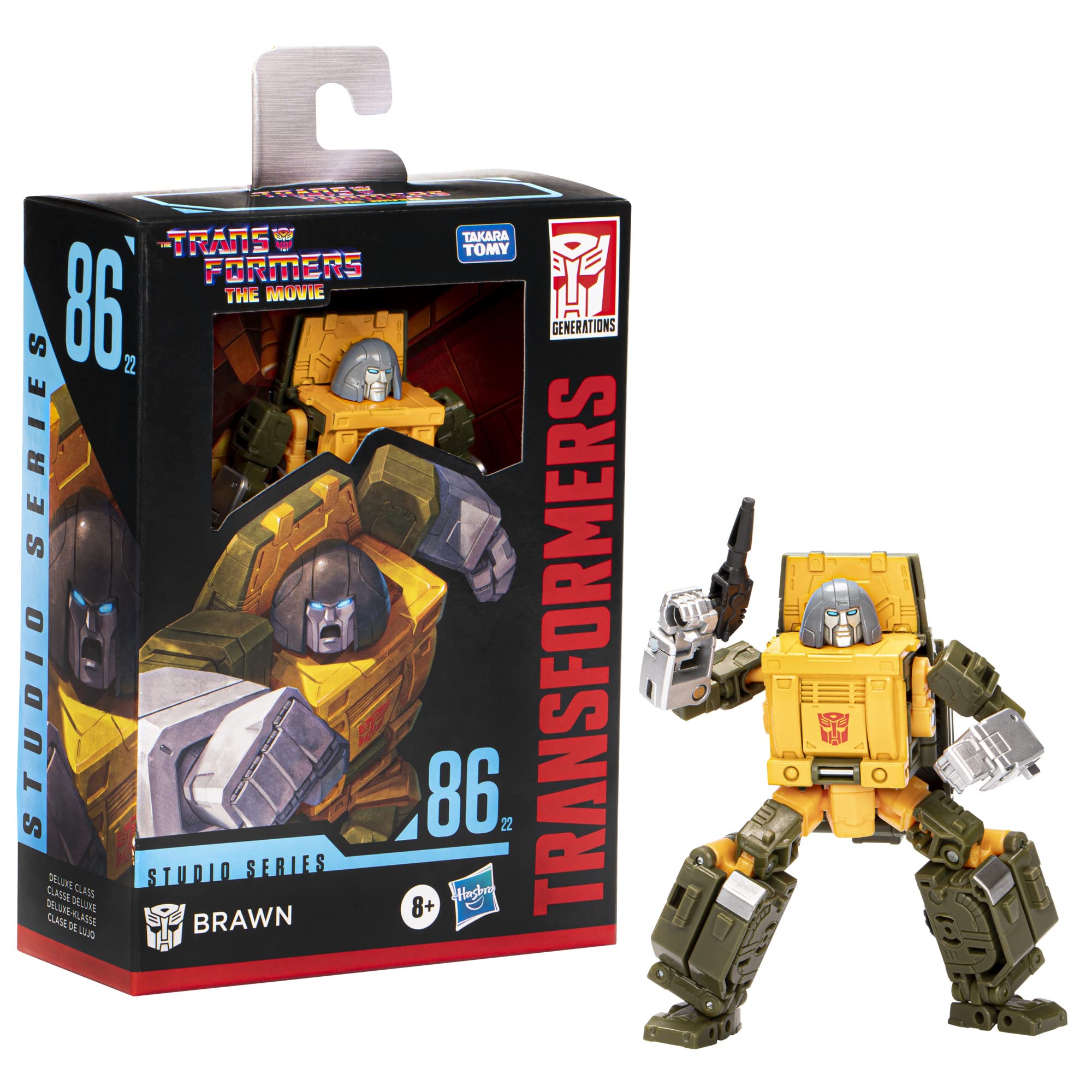Transformers Studio Series Brawn 86-22 action figure Deluxe 11 cm