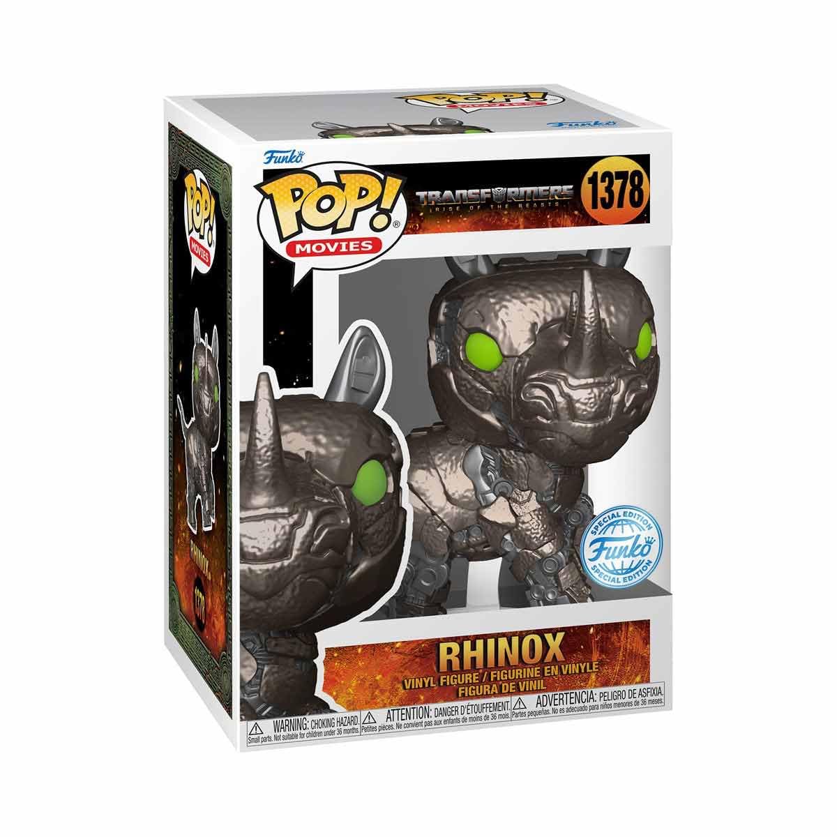 Transformers Rhinox Funko Pop! vinile 11,4 cm Rise of Beasts