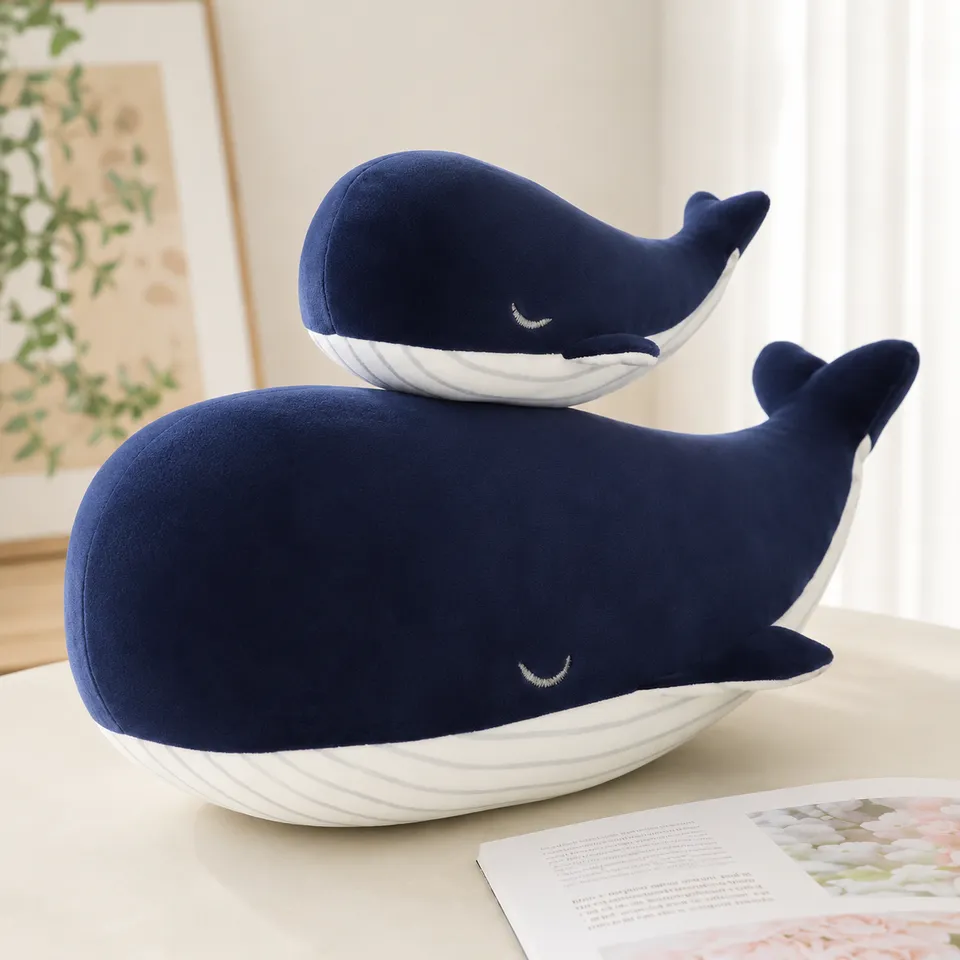 ToyalFriends Ocean Friends balena peluche 25cm blu morbida