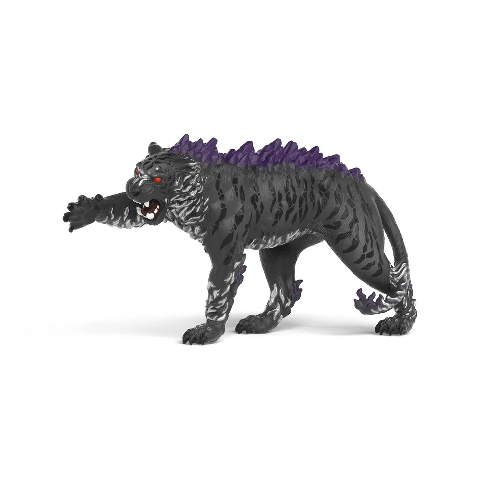 Schleich Eldrador Shadow Tiger action figure occhi rossi