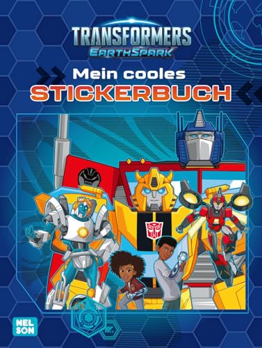 Transformers Earthspark Libro Sticker e da Colorare 4 Anni