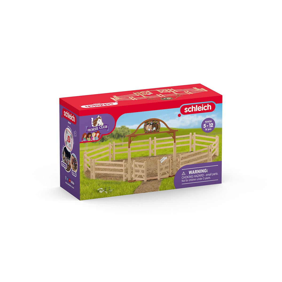 Schleich Horse Club Paddock con cancello 42434 recinto cavalli
