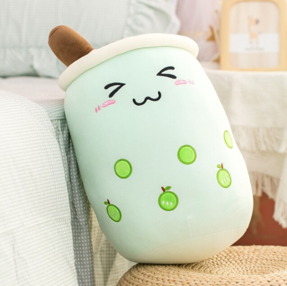 ToyalFriends Food Drinks Bubble Tea Peluche 25cm rosa morbido