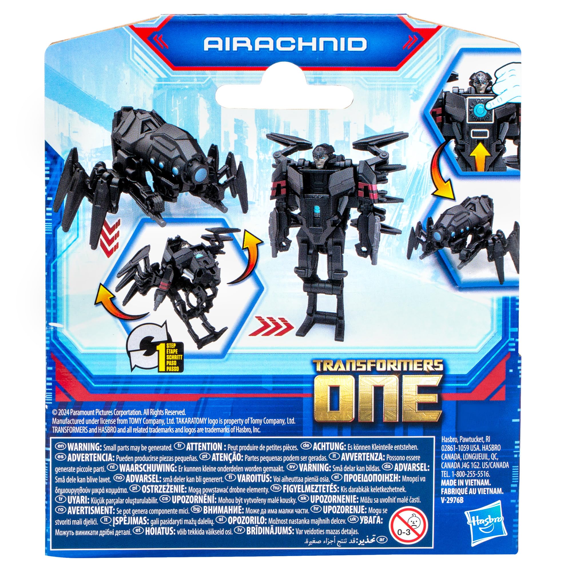 Transformers One Airachnid Cog Changer action figure 10 cm