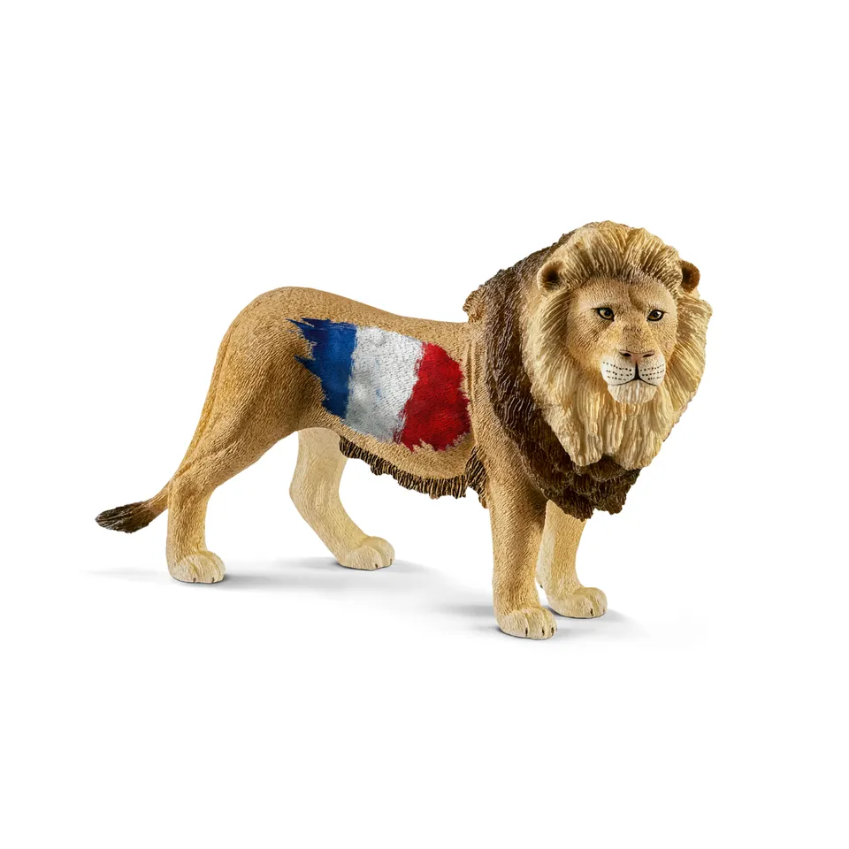 Schleich WILD LIFE Lion France action figure leone speciale