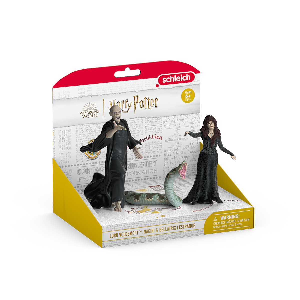 Schleich Harry Potter Voldemort Nagini Bellatrix Figure Set