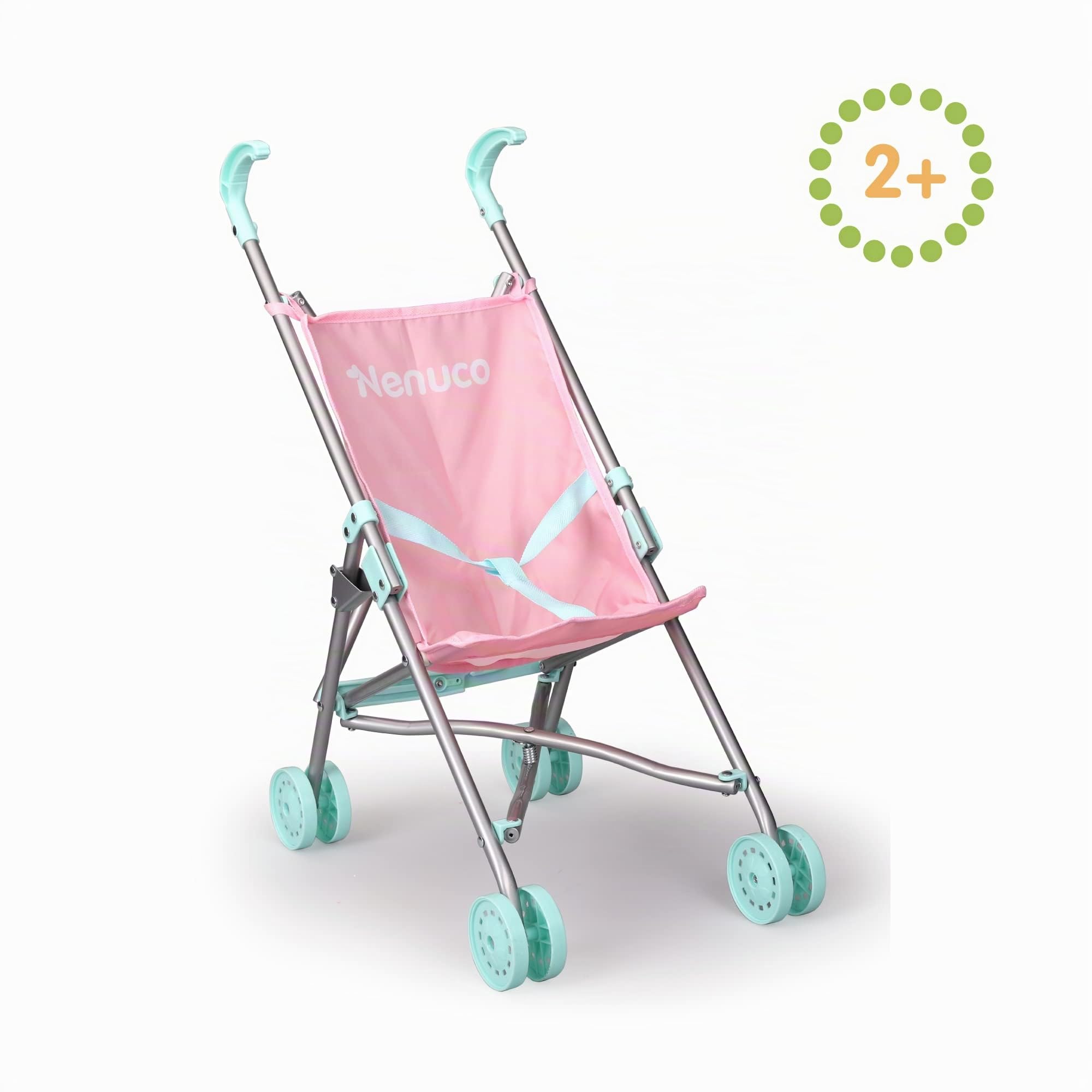 Nenuco Accessori passeggino giocattolo pieghevole rosa blu