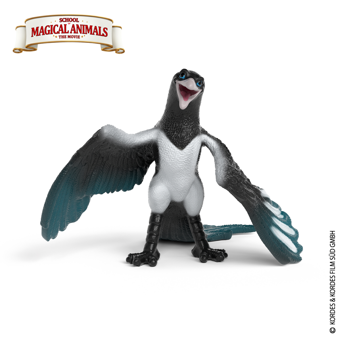 Schleich Wild Life Pinkie la Gazza 14956 Figura Uccello Magico