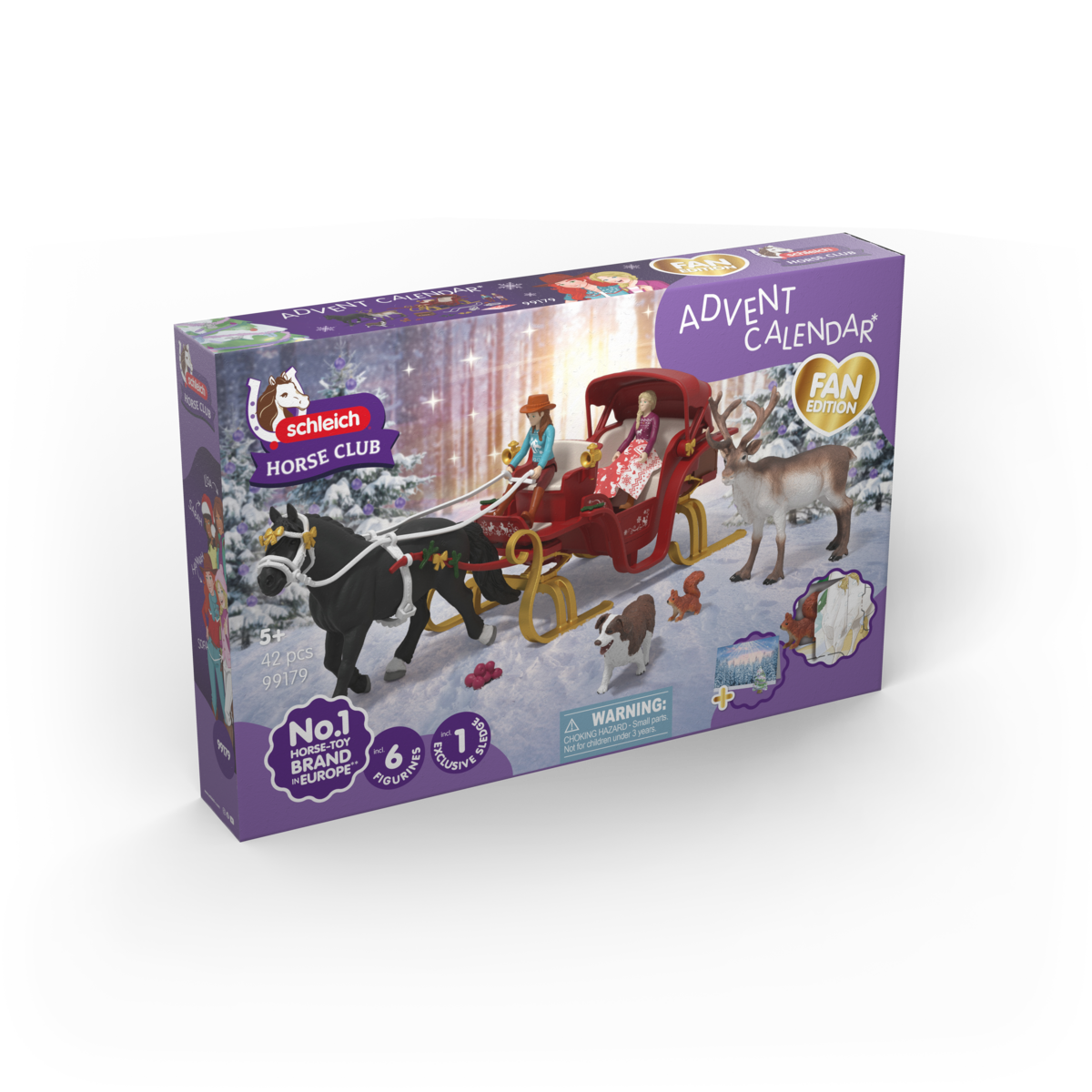 Schleich Horse Club 99179 calendario avvento slitta 2025