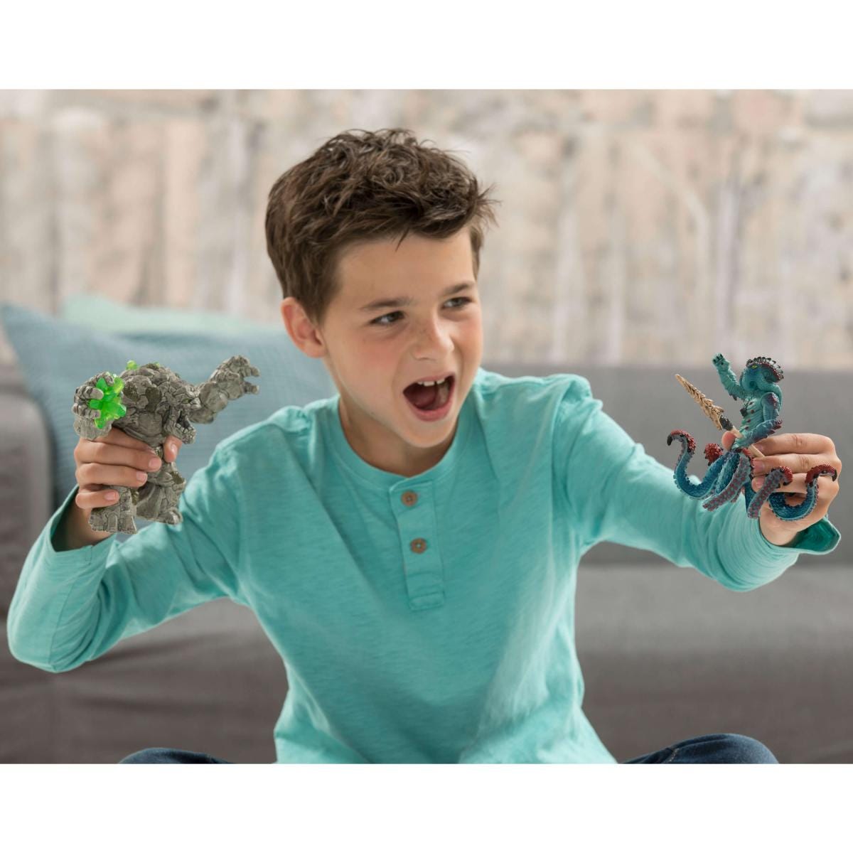 Schleich Eldrador Mostro di pietra 70141 mostro giocattolo cristallo
