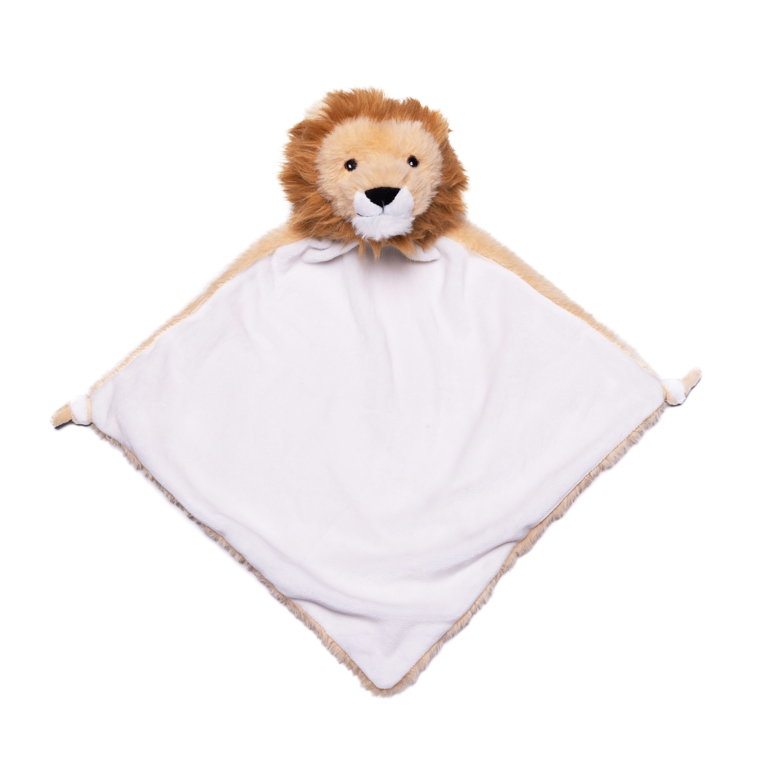 Cubbies Blankies Lion Blankie peluche doudou leone morbido
