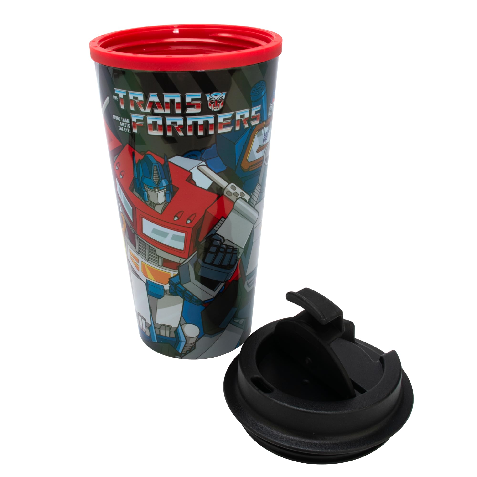 Transformers Tazza termica isolata 450 ml con coperchio