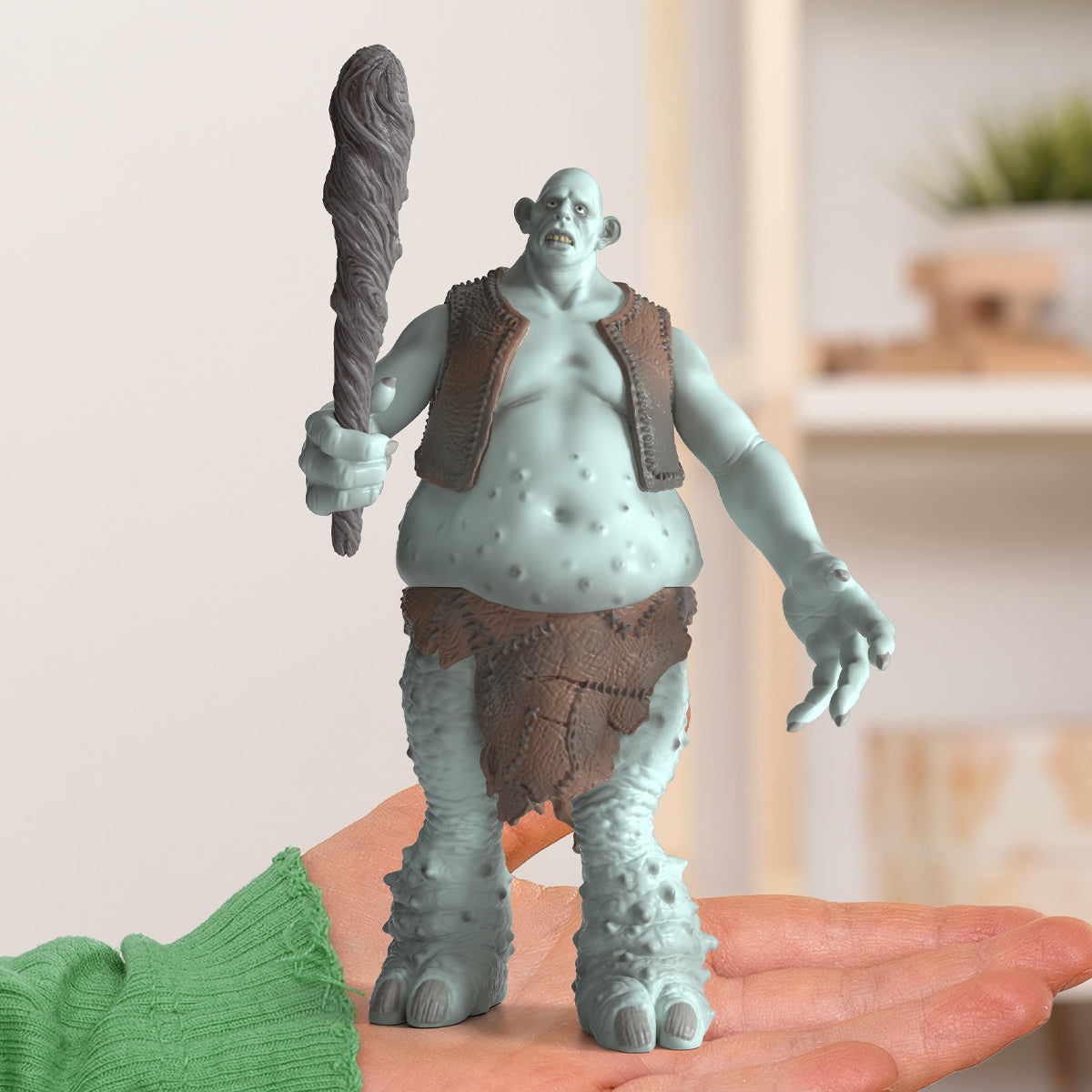 Schleich Harry Potter Troll action figure creatura magica con mazza
