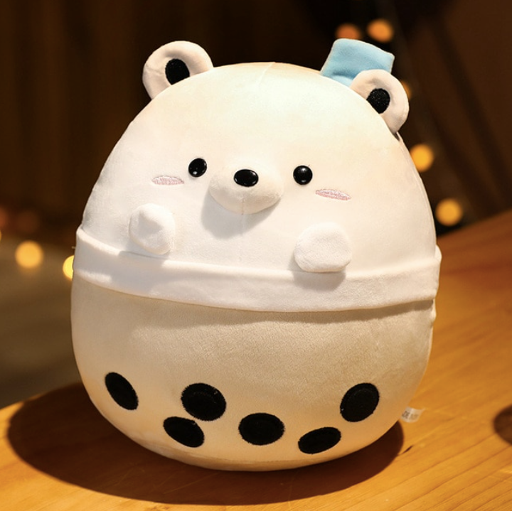 ToyalFriends Food & Drinks orso bubble tea peluche 25cm morbido