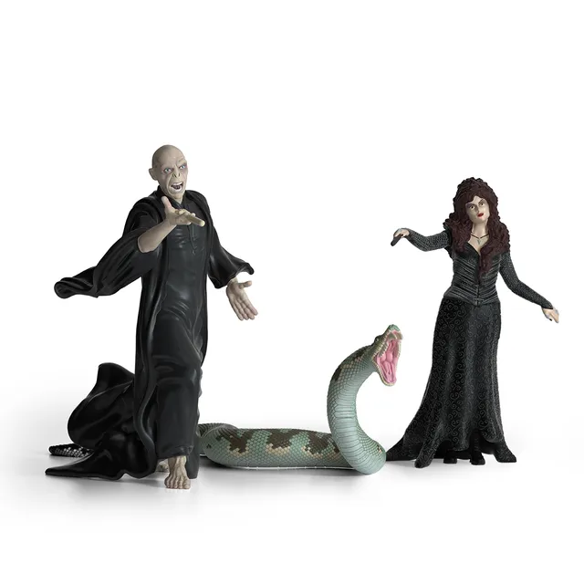 Schleich Harry Potter Voldemort Nagini Bellatrix Figure Set
