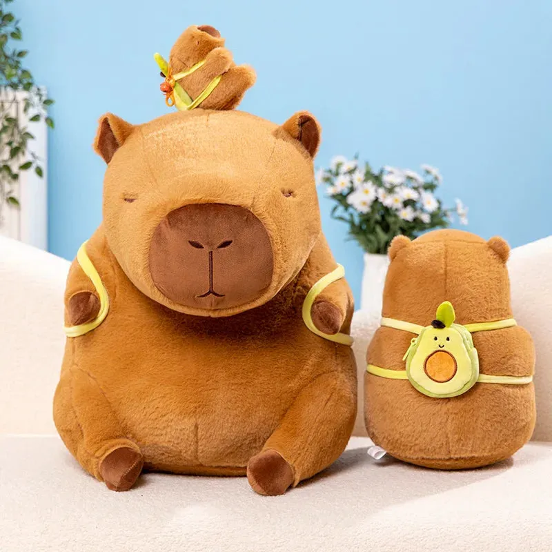 ToyalFriends Capybaras capibara peluche 30cm avocado morbido