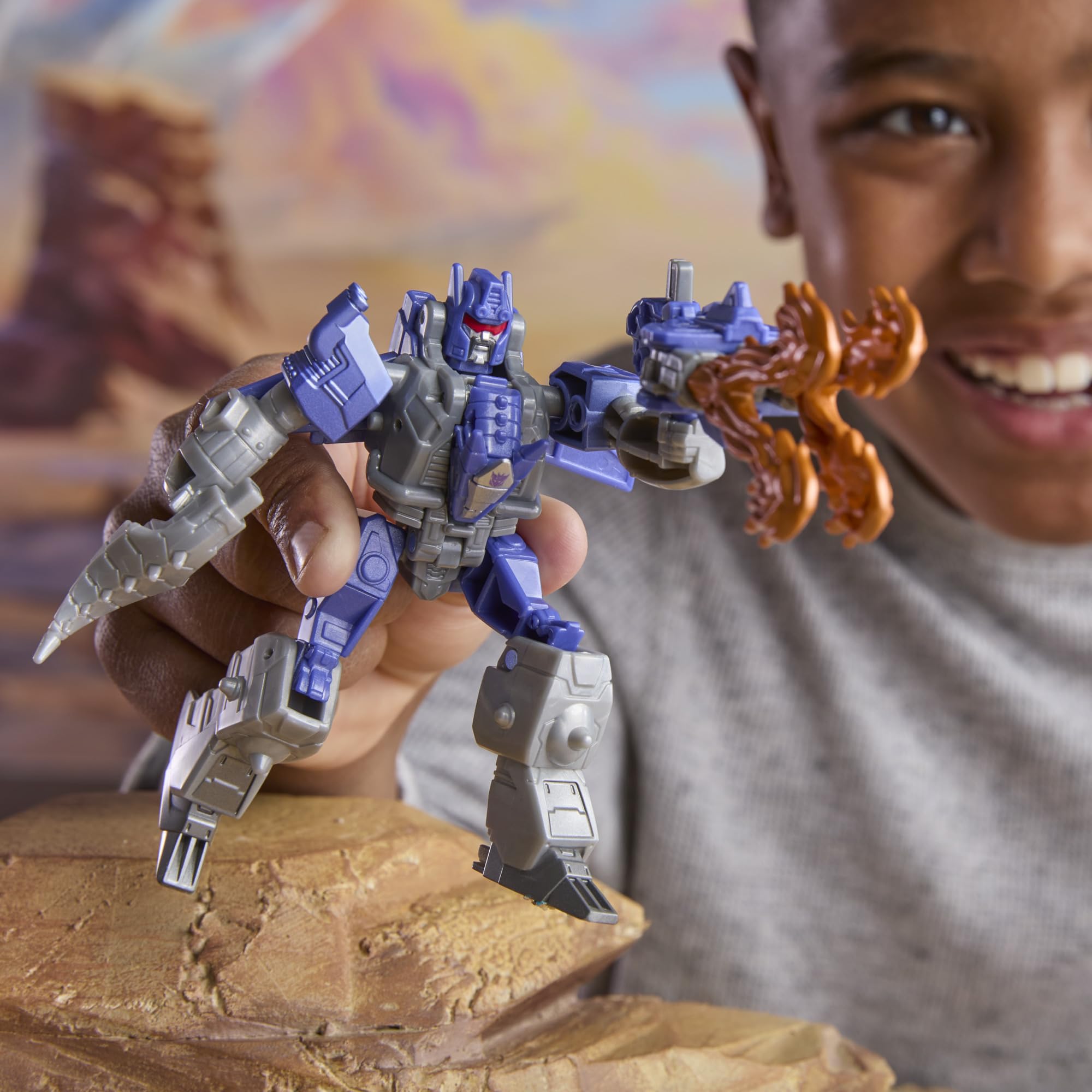 Transformers Cyberworld Armor Galvatron action figure drago 10 cm
