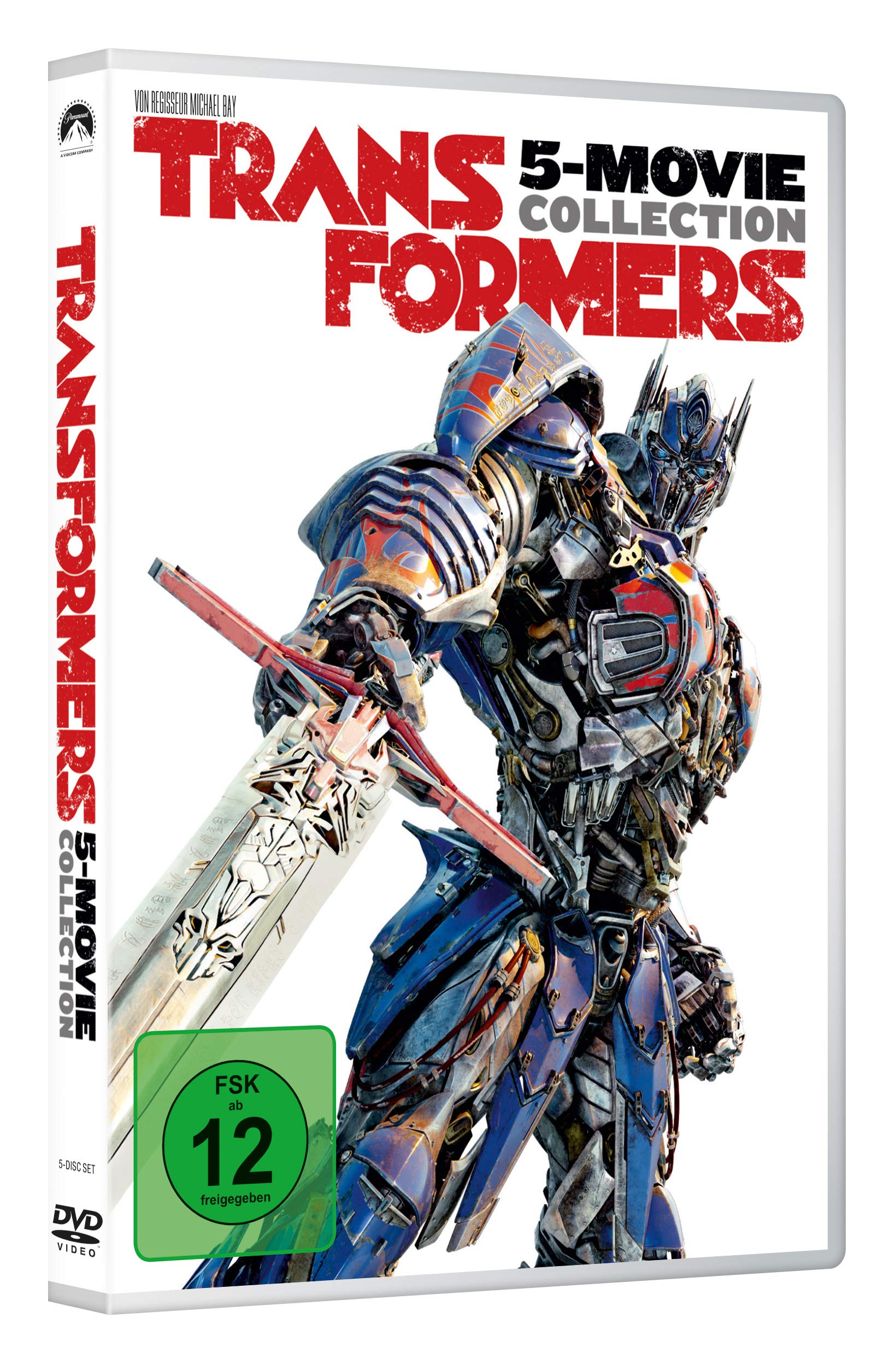 Transformers 1-5 Collection film saga completa cofanetto
