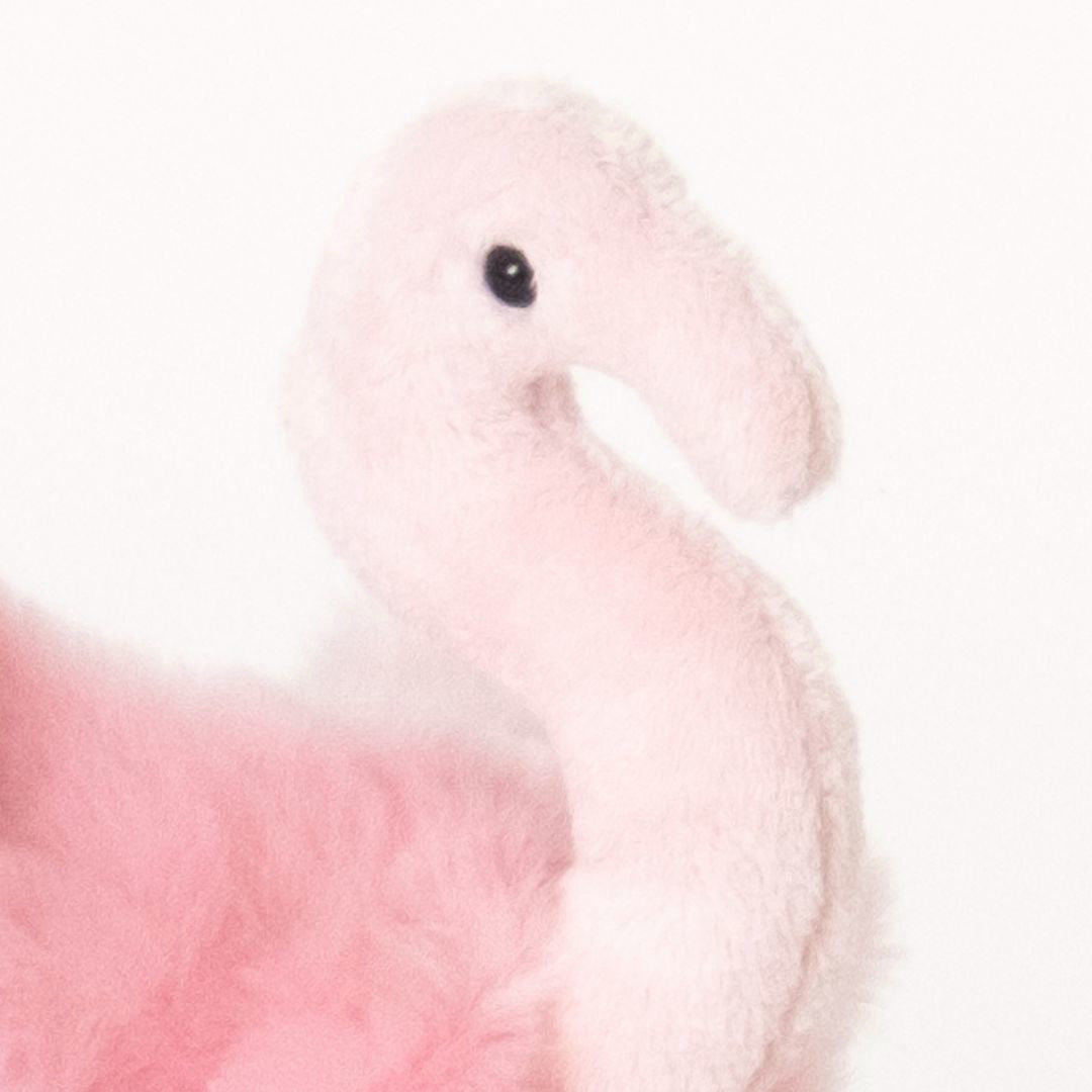 La Pelucherie Jungle Suzie fenicottero peluche 36 cm rosa