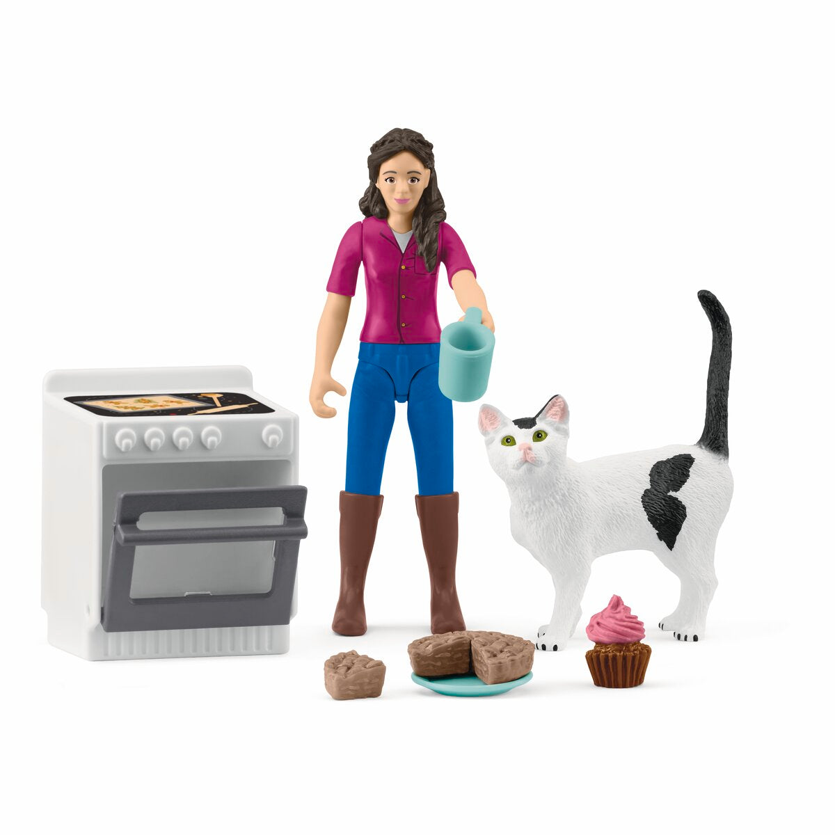 Schleich Farm World Pomeriggio di dolci playset con forno