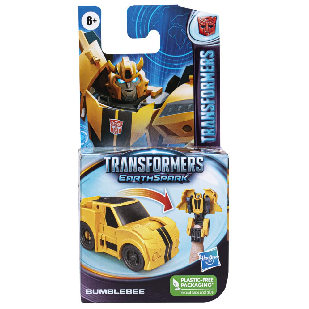 Transformers EarthSpark Tacticon Bumblebee robot 6 cm auto