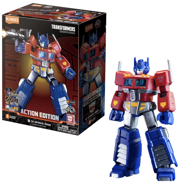 Blokees Transformers G1 Optimus Prime model kit luminoso 188 pezzi