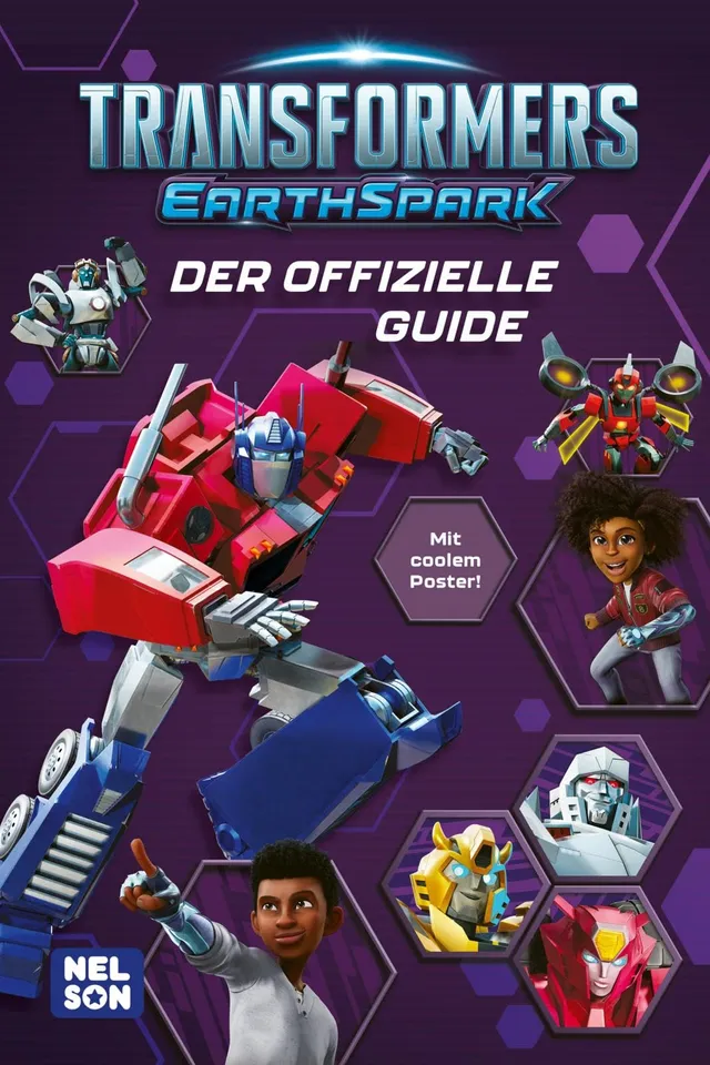 Transformers Earthspark guida ufficiale libro personaggi