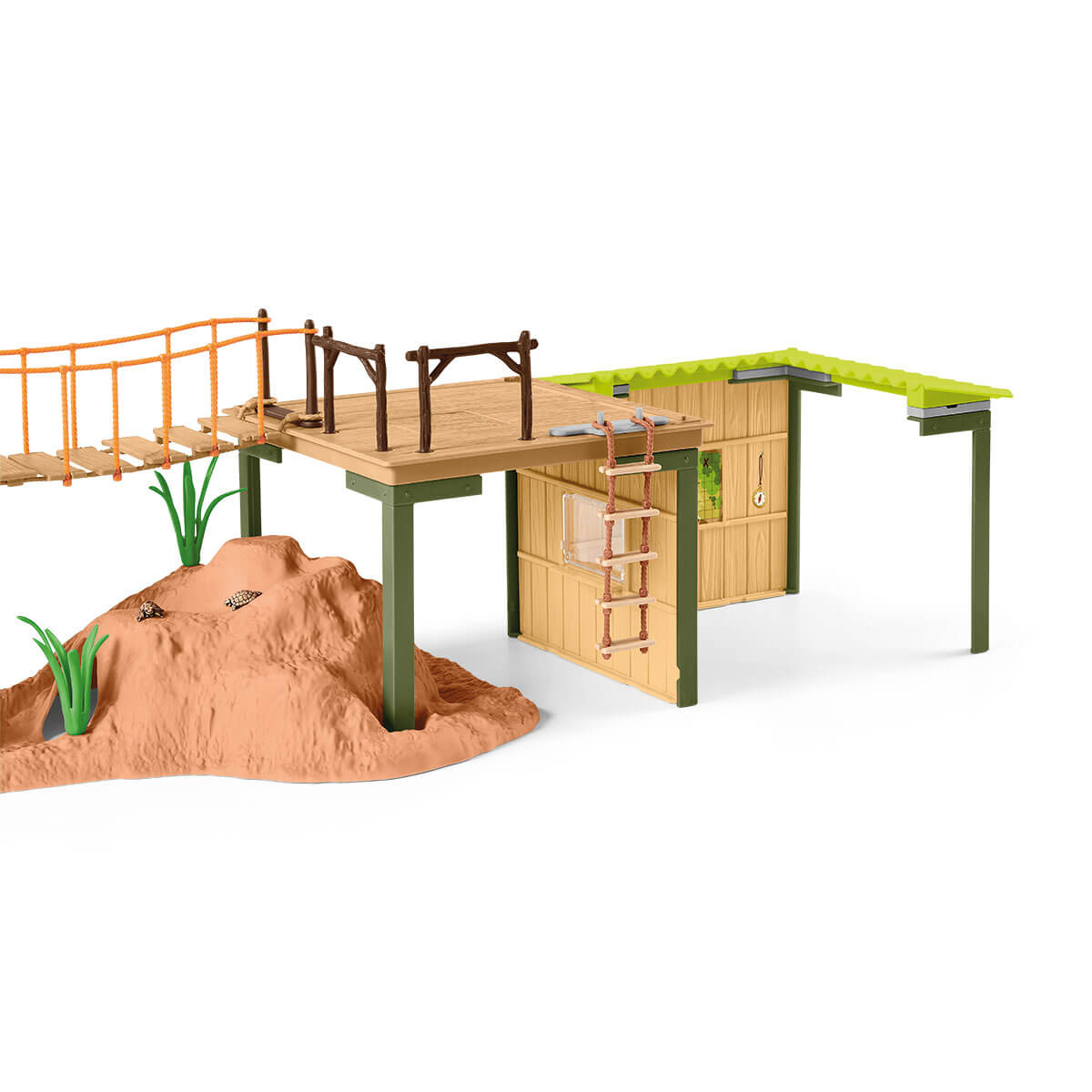 Schleich Wild Life Stazione Avventura Ranger 42594 playset