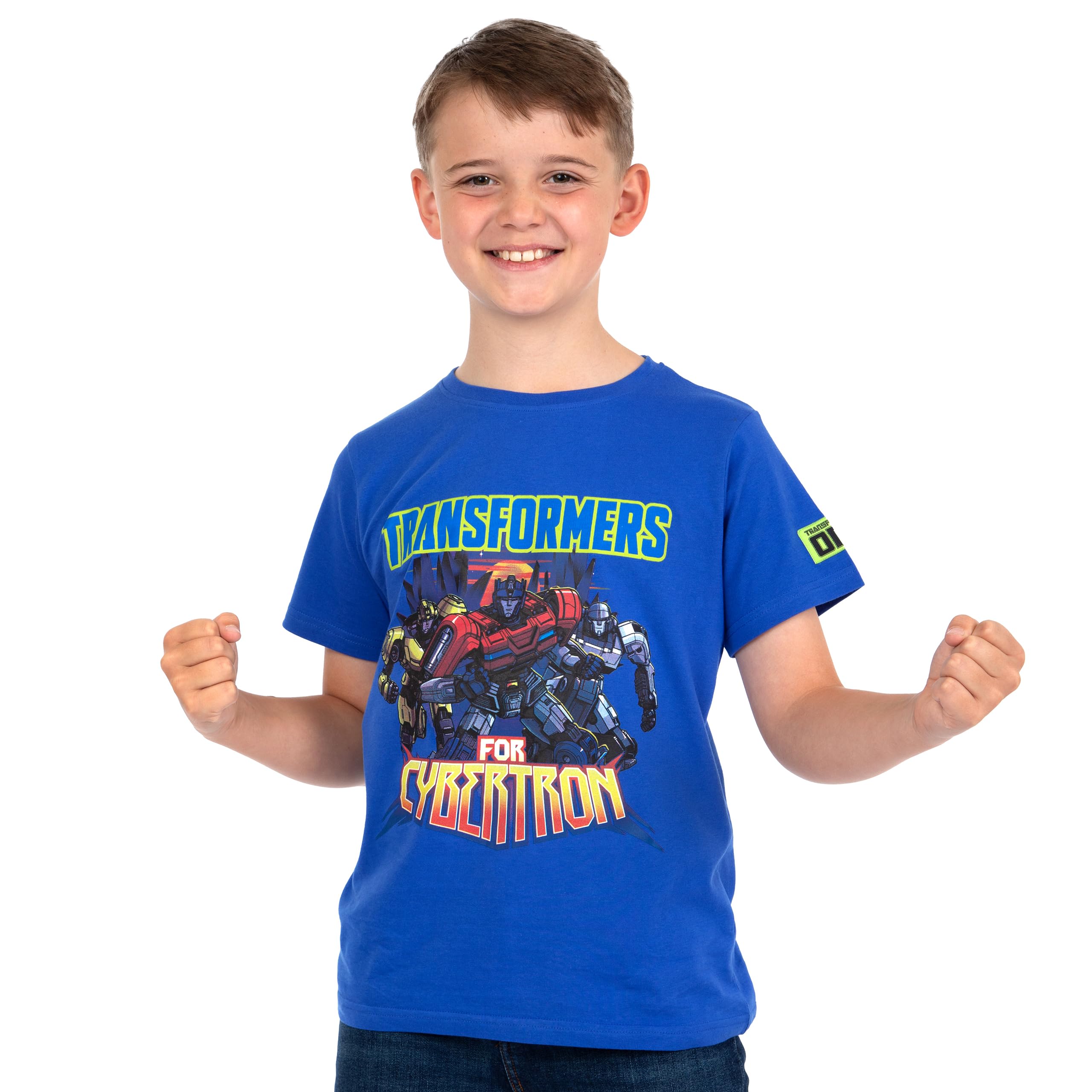 Transformers maglietta bambino blu 18-24 mesi