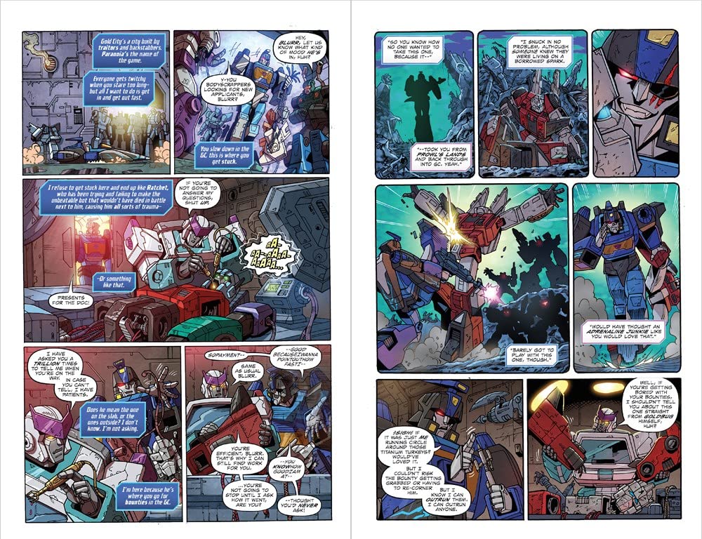 Transformers Shattered Glass fumetto brossurato IDW collezione