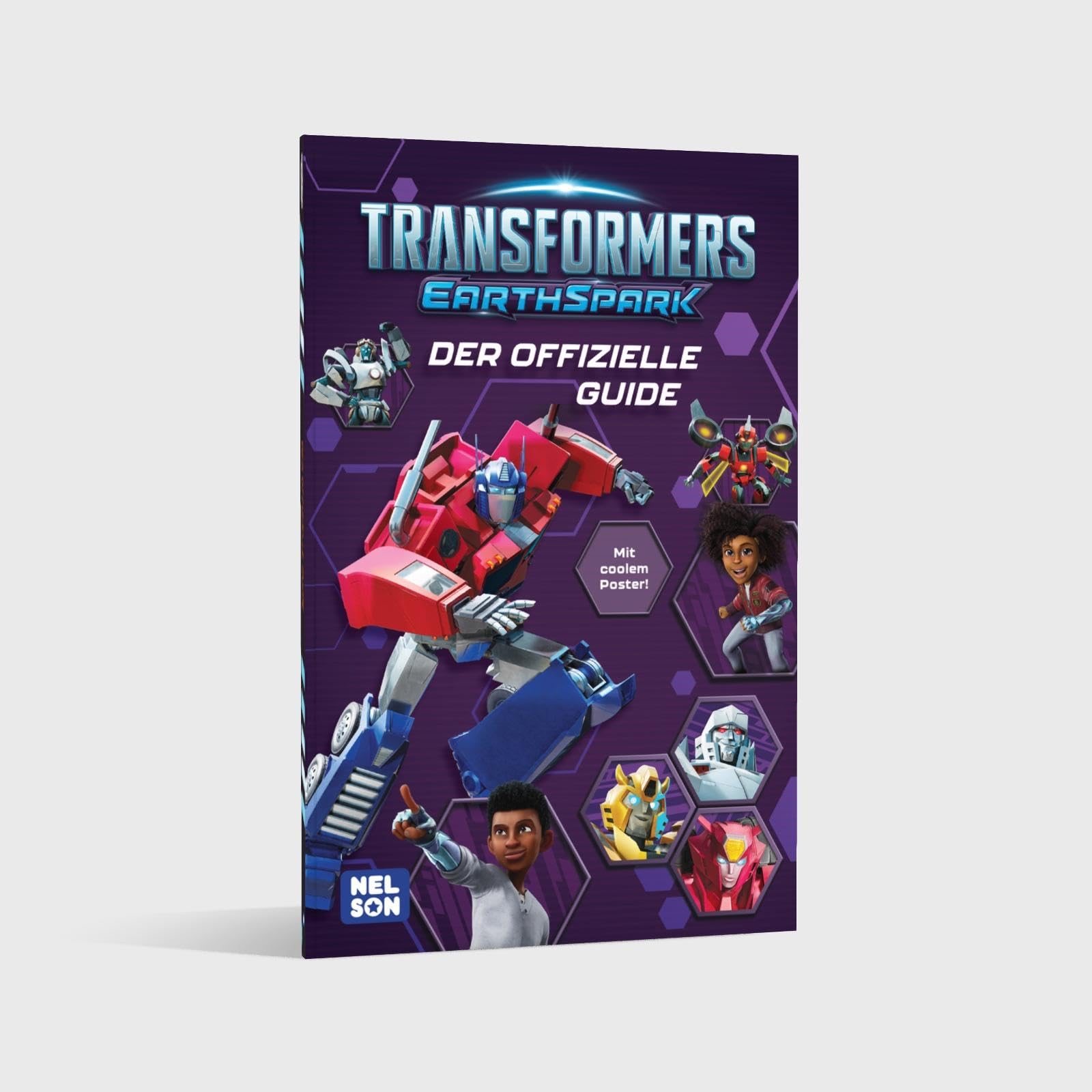 Transformers Earthspark guida ufficiale libro personaggi