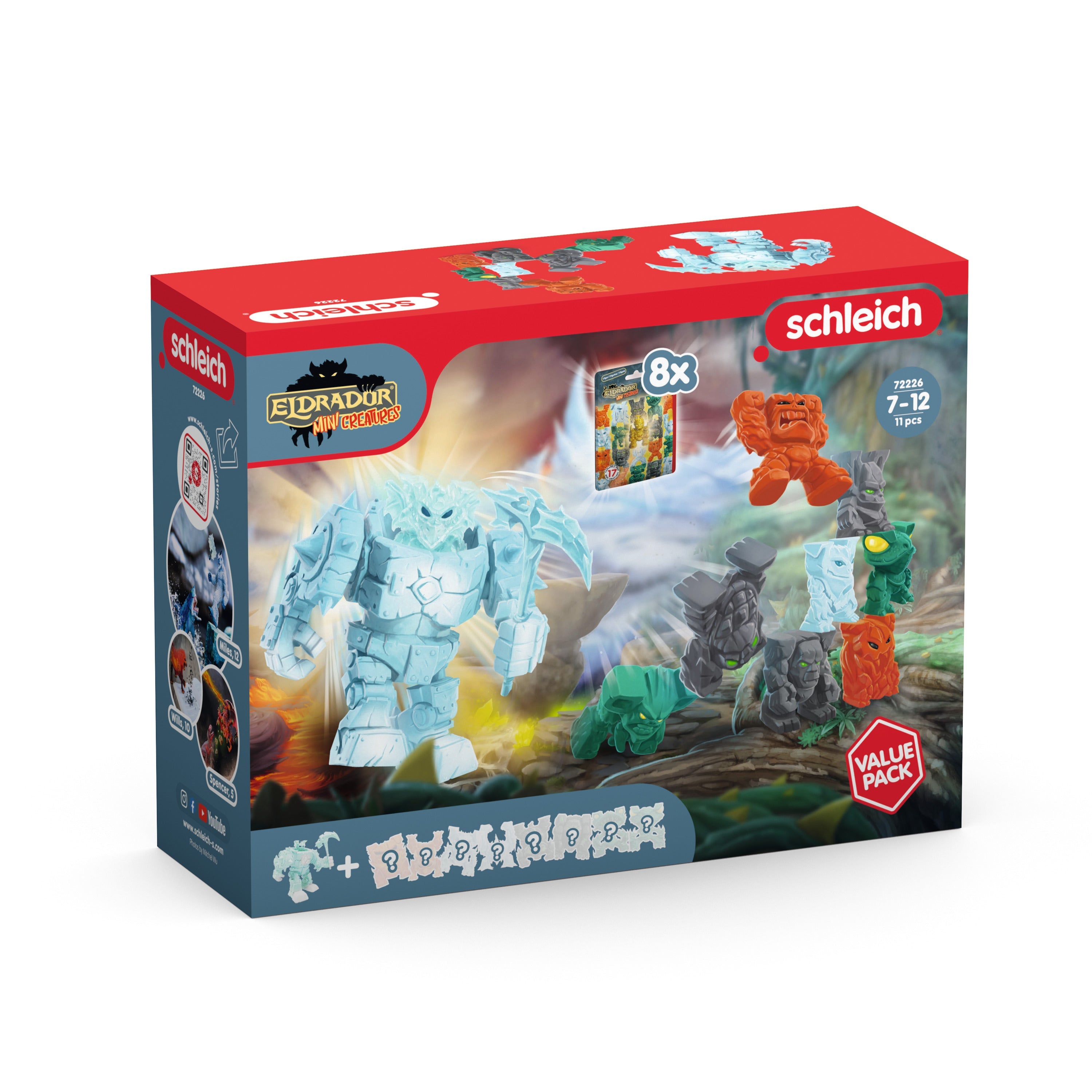 Schleich Eldrador Robot di ghiaccio action figure Value Pack