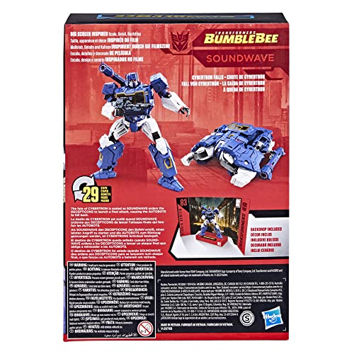 Transformers Studio Series 83 Soundwave action figure astronave 16,5 cm